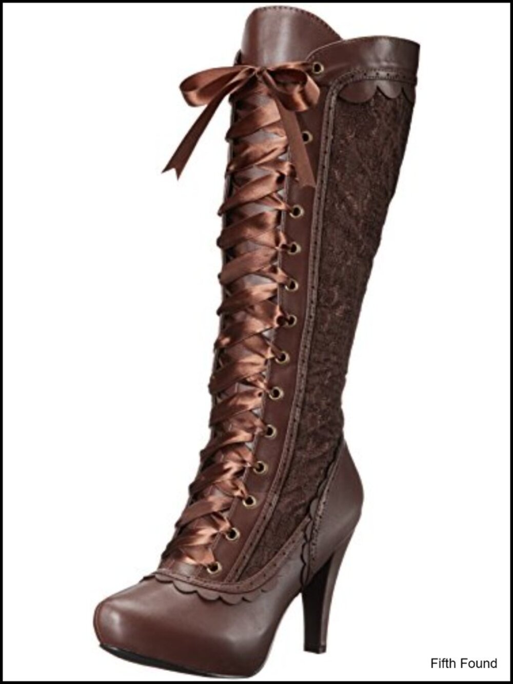 Victorian Style Ankle Boots With Block Heel Round Toe Chelsea Boot